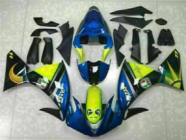 Loja Kit Carenagem Moto Yamaha R1 09-11 - Azul Loja Kit Carenagem Moto Yamaha R1 09-11 - Azul