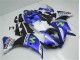 Loja Kit Carenagem Moto Yamaha R1 12-14 - Azul Branco Preto Loja Kit Carenagem Moto Yamaha R1 12-14 - Azul Branco Preto