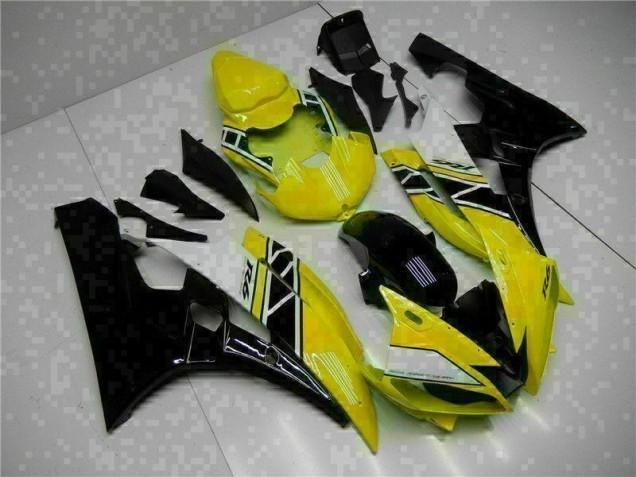 Loja Kit Carenagem Moto Yamaha R6 06-07 - Amarelo Preto
