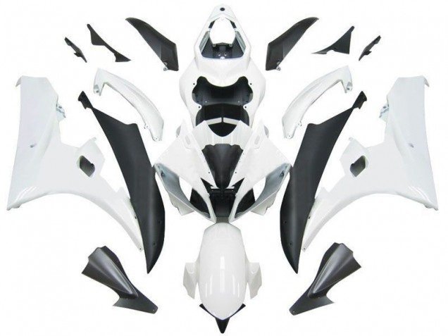 Loja Kit Carenagem Moto Yamaha R6 06-07 - Branco Preto Loja Kit Carenagem Moto Yamaha R6 06-07 - Branco Preto