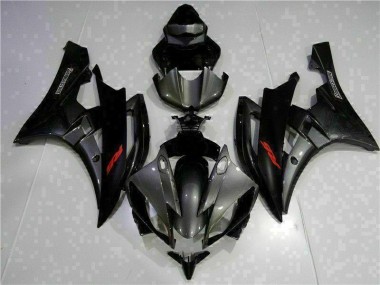 Loja Kit Carenagem Moto Yamaha R6 06-07 - Cinzento Preto