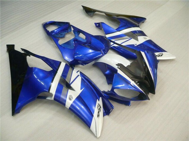 Loja Kit Carenagem Moto Yamaha R6 08-16 - Azul Branco Preto Loja Kit Carenagem Moto Yamaha R6 08-16 - Azul Branco Preto