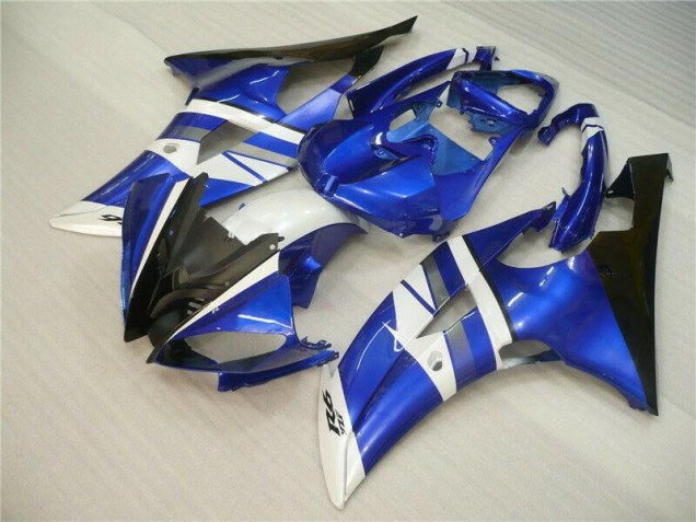 Loja Kit Carenagem Moto Yamaha R6 08-16 - Azul Branco Preto Loja Kit Carenagem Moto Yamaha R6 08-16 - Azul Branco Preto