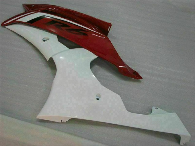Loja Kit Carenagem Moto Yamaha R6 08-16 - Vermelho Branco Loja Kit Carenagem Moto Yamaha R6 08-16 - Vermelho Branco