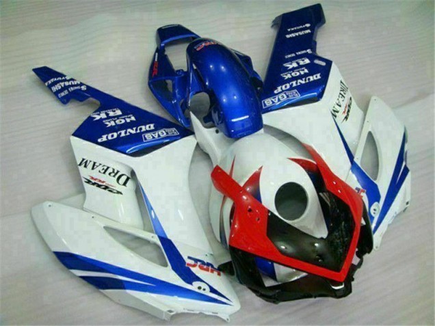 Loja Kit Completo Carenagem Moto Honda CBR 1000RR 04-05 - Azul Branco Loja Kit Completo Carenagem Moto Honda CBR 1000RR 04-05 - Azul Branco