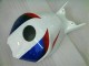 Loja Kit Completo Carenagem Moto Honda CBR 1000RR 04-05 - Azul Branco Loja Kit Completo Carenagem Moto Honda CBR 1000RR 04-05 - Azul Branco