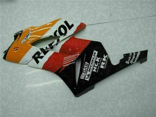 Loja Kit Completo Carenagem Moto Honda CBR 1000RR 04-05 - Laranja Preto Repsol Loja Kit Completo Carenagem Moto Honda CBR 1000RR 04-05 - Laranja Preto Repsol