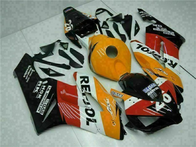 Loja Kit Completo Carenagem Moto Honda CBR 1000RR 04-05 - Laranja Preto Repsol Loja Kit Completo Carenagem Moto Honda CBR 1000RR 04-05 - Laranja Preto Repsol