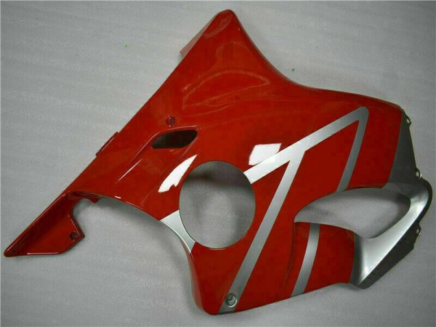 Loja Kit Completo Carenagem Moto Honda CBR 600 F4i 01-03 - Vermelho Prata Loja Kit Completo Carenagem Moto Honda CBR 600 F4i 01-03 - Vermelho Prata