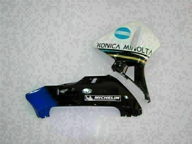 Loja Kit Completo Carenagem Moto Honda CBR 600RR 03-04 - Branco Preto Loja Kit Completo Carenagem Moto Honda CBR 600RR 03-04 - Branco Preto