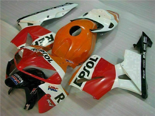 Loja Kit Completo Carenagem Moto Honda CBR 600RR 05-06 - Laranja Preto Repsol Loja Kit Completo Carenagem Moto Honda CBR 600RR 05-06 - Laranja Preto Repsol
