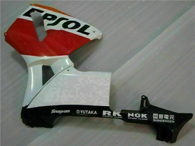 Loja Kit Completo Carenagem Moto Honda CBR 600RR 05-06 - Laranja Preto Repsol Loja Kit Completo Carenagem Moto Honda CBR 600RR 05-06 - Laranja Preto Repsol