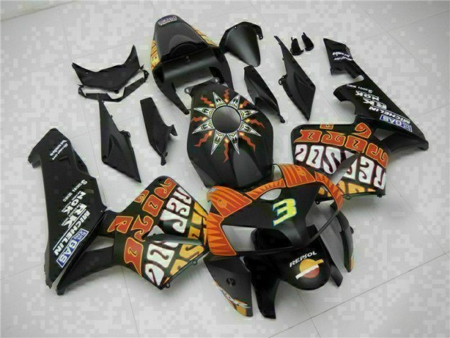 Loja Kit Completo Carenagem Moto Honda CBR 600RR 05-06 - Preto Loja Kit Completo Carenagem Moto Honda CBR 600RR 05-06 - Preto