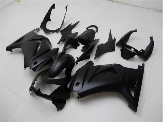 Loja Kit Completo Carenagem Moto Kawasaki EX250 08-12 - Preto Fosco Loja Kit Completo Carenagem Moto Kawasaki EX250 08-12 - Preto Fosco