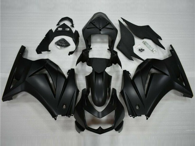 Loja Kit Completo Carenagem Moto Kawasaki EX250 08-12 - Preto Fosco Loja Kit Completo Carenagem Moto Kawasaki EX250 08-12 - Preto Fosco