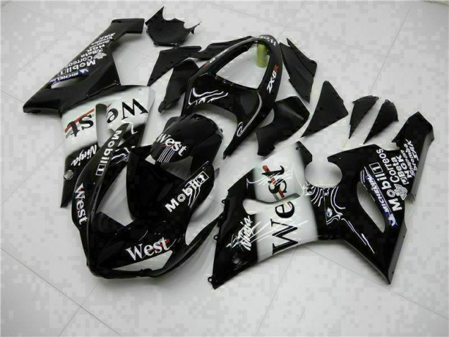 Loja Kit Completo Carenagem Moto Kawasaki ZX6R 05-06 - Preto Loja Kit Completo Carenagem Moto Kawasaki ZX6R 05-06 - Preto