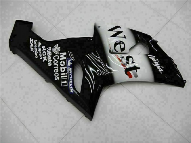 Loja Kit Completo Carenagem Moto Kawasaki ZX6R 05-06 - Preto Loja Kit Completo Carenagem Moto Kawasaki ZX6R 05-06 - Preto