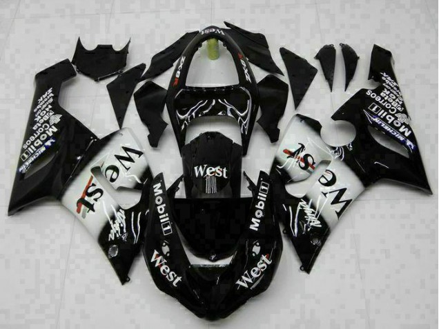 Loja Kit Completo Carenagem Moto Kawasaki ZX6R 05-06 - Preto Loja Kit Completo Carenagem Moto Kawasaki ZX6R 05-06 - Preto