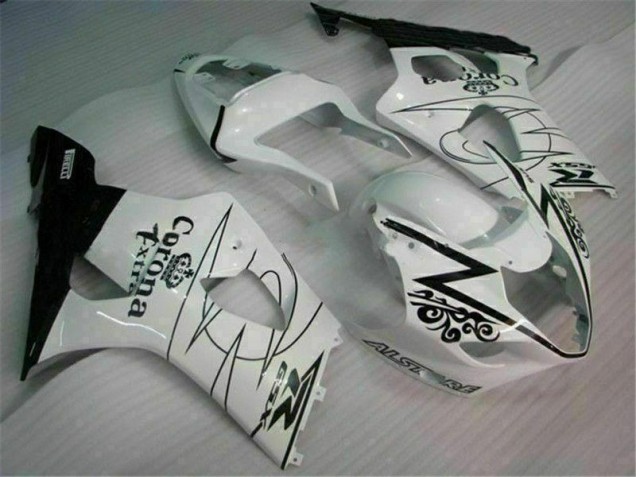 Loja Kit Completo Carenagem Moto Suzuki GSXR 1000 K3 03-04 - Branco Loja Kit Completo Carenagem Moto Suzuki GSXR 1000 K3 03-04 - Branco