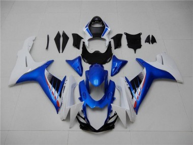 Loja Kit Completo Carenagem Moto Suzuki GSXR 600 / 750 K11 11-21 - Azul Branco