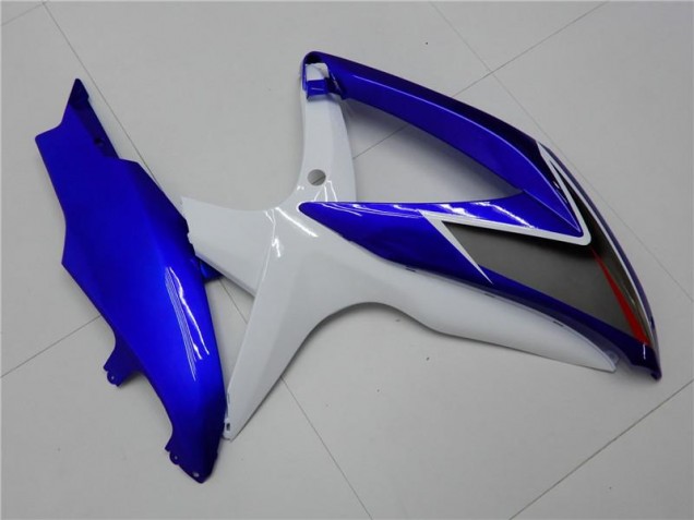 Loja Kit Completo Carenagem Moto Suzuki GSXR 600 / 750 K8 08-10 - Branco Azul Loja Kit Completo Carenagem Moto Suzuki GSXR 600 / 750 K8 08-10 - Branco Azul