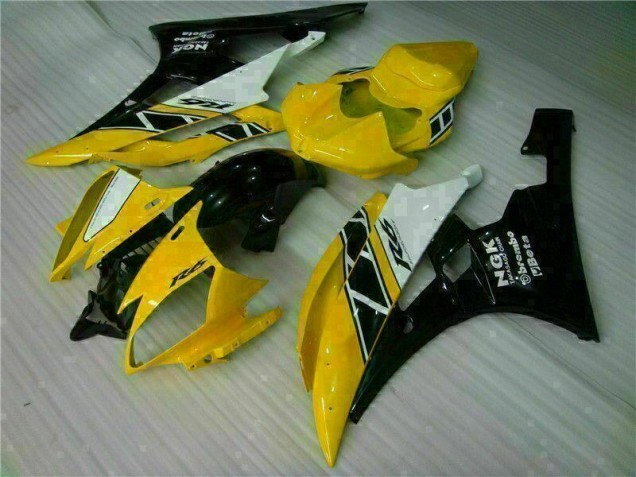 Loja Kit Completo Carenagem Moto Yamaha R6 06-07 - Amarelo Preto Loja Kit Completo Carenagem Moto Yamaha R6 06-07 - Amarelo Preto