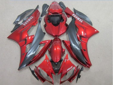 Loja Kit Completo Carenagem Moto Yamaha R6 06-07 - Vermelho