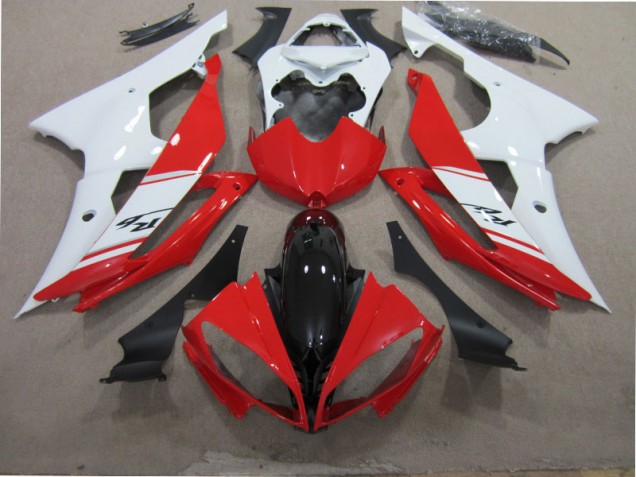 Loja Kit Completo Carenagem Moto Yamaha R6 08-16 - Vermelho Branco Preto Loja Kit Completo Carenagem Moto Yamaha R6 08-16 - Vermelho Branco Preto