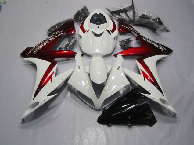 Loja Kits Carenagem Moto Honda CBR 1000RR 04-05 - Branco Vermelho Loja Kits Carenagem Moto Honda CBR 1000RR 04-05 - Branco Vermelho