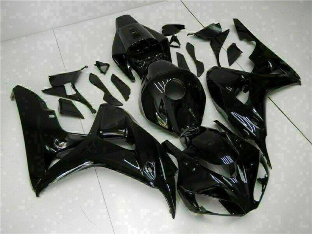 Loja Kits Carenagem Moto Honda CBR 1000RR 06-07 - Preto Brilhante Loja Kits Carenagem Moto Honda CBR 1000RR 06-07 - Preto Brilhante
