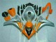 Loja Kits Carenagem Moto Honda CBR 1000RR 08-11 - Laranja Prata Loja Kits Carenagem Moto Honda CBR 1000RR 08-11 - Laranja Prata