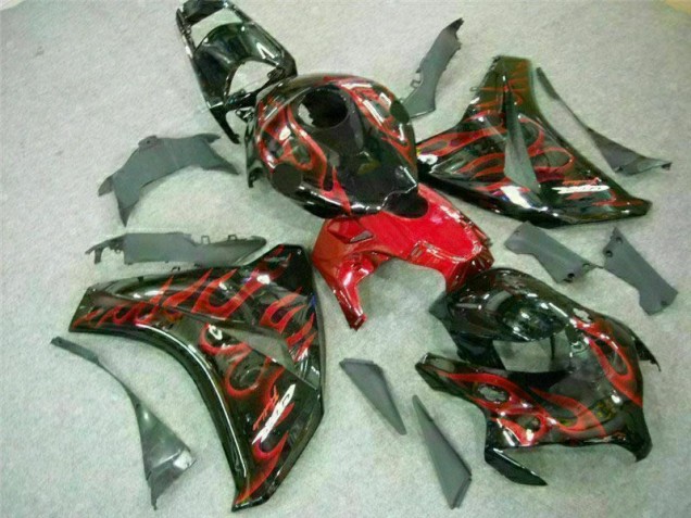 Loja Kits Carenagem Moto Honda CBR 1000RR 08-11 - Vermelho Chama Loja Kits Carenagem Moto Honda CBR 1000RR 08-11 - Vermelho Chama