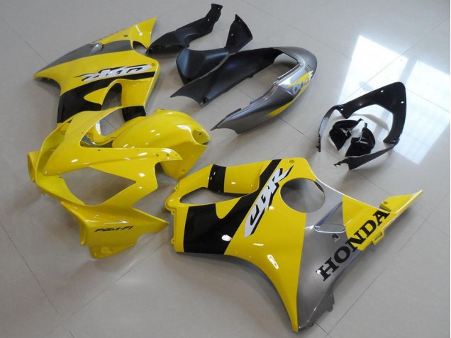 Loja Kits Carenagem Moto Honda CBR 600 F4i 04-07 - Amarelo Cinzento Loja Kits Carenagem Moto Honda CBR 600 F4i 04-07 - Amarelo Cinzento