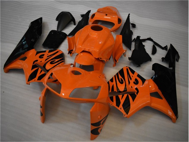 Loja Kits Carenagem Moto Honda CBR 600RR 05-06 - Laranja Preto Loja Kits Carenagem Moto Honda CBR 600RR 05-06 - Laranja Preto