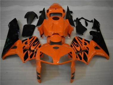 Loja Kits Carenagem Moto Honda CBR 600RR 05-06 - Laranja Preto