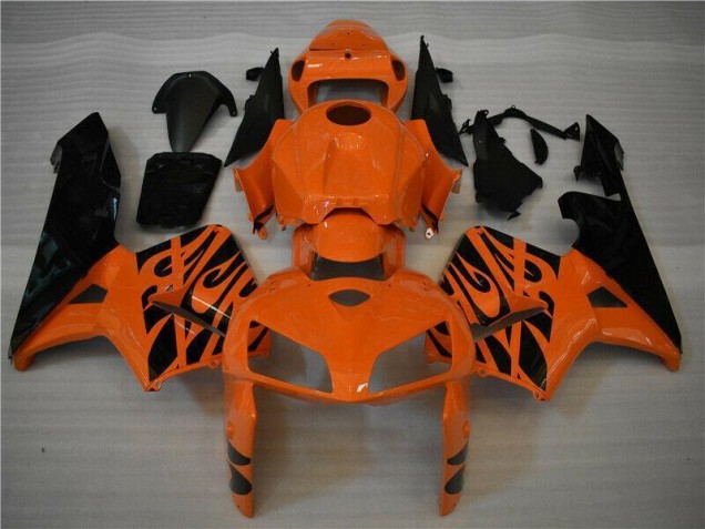 Loja Kits Carenagem Moto Honda CBR 600RR 05-06 - Laranja Preto Loja Kits Carenagem Moto Honda CBR 600RR 05-06 - Laranja Preto