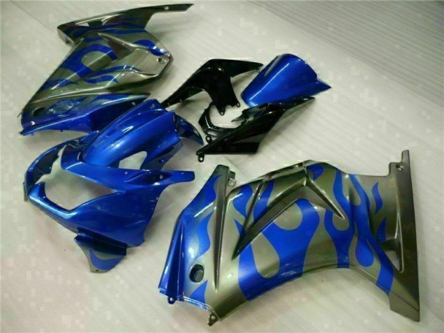 Loja Kits Carenagem Moto Kawasaki EX250 08-12 - Azul Loja Kits Carenagem Moto Kawasaki EX250 08-12 - Azul