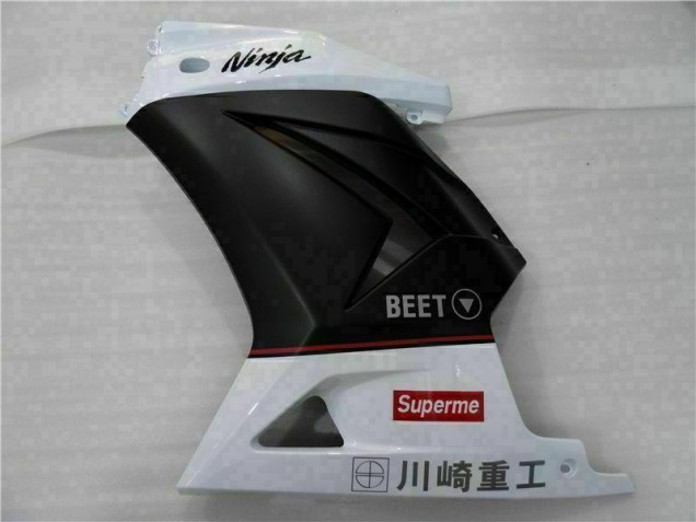 Loja Kits Carenagem Moto Kawasaki EX250 08-12 - Branco Preto Ninja Loja Kits Carenagem Moto Kawasaki EX250 08-12 - Branco Preto Ninja