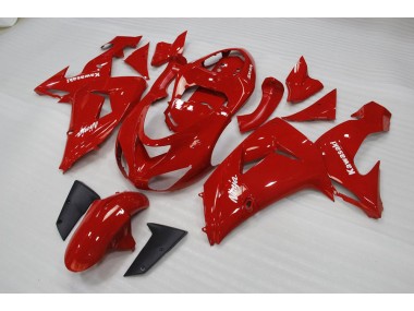 Loja Kits Carenagem Moto Kawasaki ZX10R 06-07 - Vermelho