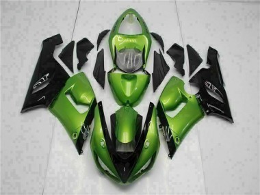 Loja Kits Carenagem Moto Kawasaki ZX6R 05-06 - Verde