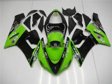 Loja Kits Carenagem Moto Kawasaki ZX6R 05-06 - Verde