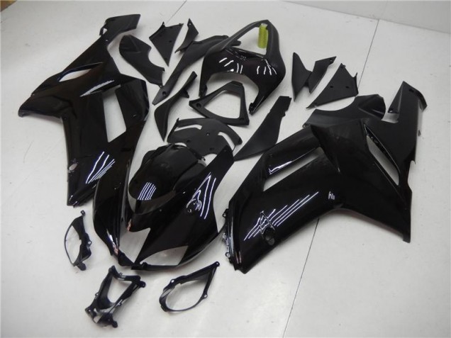 Loja Kits Carenagem Moto Kawasaki ZX6R 07-08 - Preto Brilhante Loja Kits Carenagem Moto Kawasaki ZX6R 07-08 - Preto Brilhante