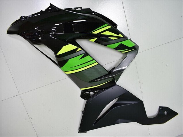 Loja Kits Carenagem Moto Kawasaki ZX6R 13-18 - Verde Preto