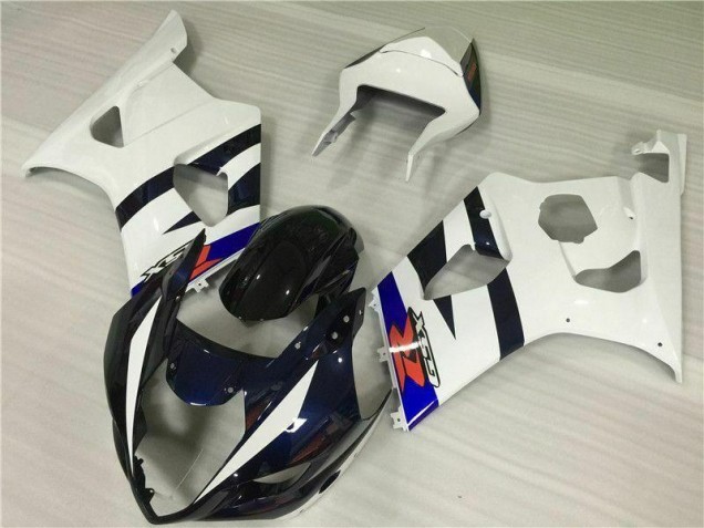 Loja Kits Carenagem Moto Suzuki GSXR 1000 K3 03-04 - Branco Preto Loja Kits Carenagem Moto Suzuki GSXR 1000 K3 03-04 - Branco Preto