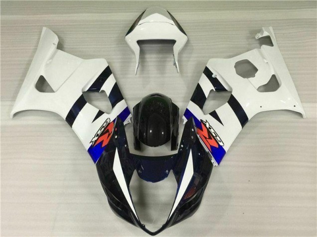 Loja Kits Carenagem Moto Suzuki GSXR 1000 K3 03-04 - Branco Preto Loja Kits Carenagem Moto Suzuki GSXR 1000 K3 03-04 - Branco Preto