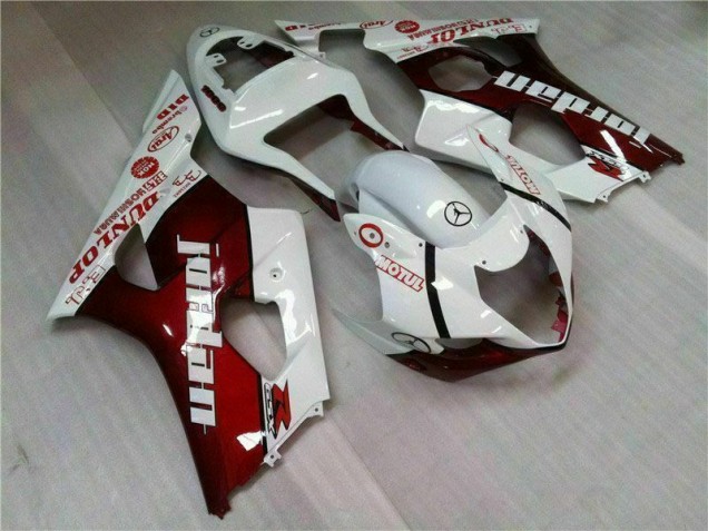 Loja Kits Carenagem Moto Suzuki GSXR 1000 K3 03-04 - Vermelho Branco Loja Kits Carenagem Moto Suzuki GSXR 1000 K3 03-04 - Vermelho Branco