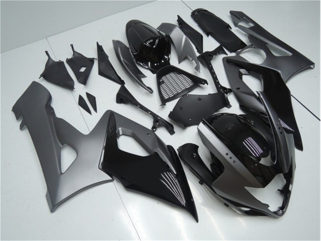Loja Kits Carenagem Moto Suzuki GSXR 1000 K5 05-06 - Cinzento Preto Loja Kits Carenagem Moto Suzuki GSXR 1000 K5 05-06 - Cinzento Preto