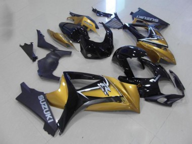 Loja Kits Carenagem Moto Suzuki GSXR 1000 K7 07-08 - Ouro Preto