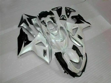 Loja Kits Carenagem Moto Suzuki GSXR 1000 K9 09-16 - Branco Preto