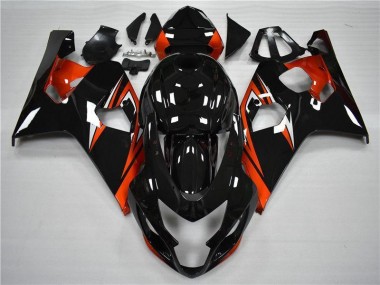 Loja Kits Carenagem Moto Suzuki GSXR 600 / 750 K4 04-05 - Laranja Preto